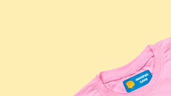 Etichette personalizzate per grembiuli, perfette per l'asilo e per la scuola